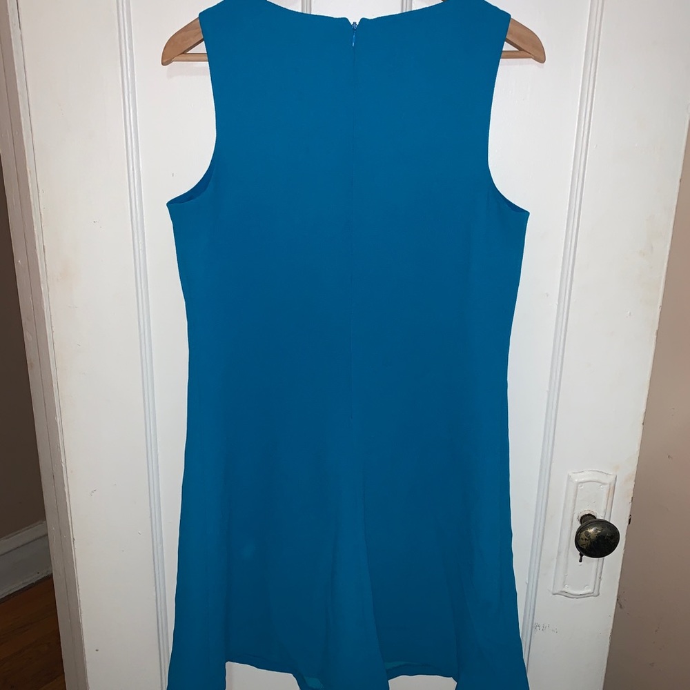 Fully Lined Limited Blue Dress - Picture 5 of 6